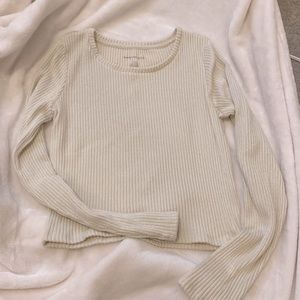 American Eagle soft cream light sweater